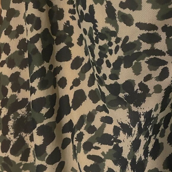NWT Forever 21 Army Camo Print Mini Dress w Adjustable Spaghetti Straps, Medium - Picture 3 of 12
